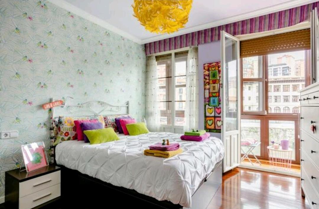 Apartament Nuestro Refugio - Casco Viejo Con Wifi Y Parking Gratuito- Bilbao Zewnętrze zdjęcie